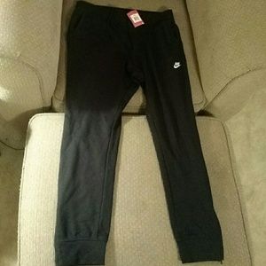 Men's Nike black sweatpants NWT