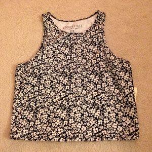 Floral crop top