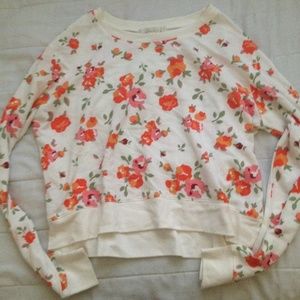 Forever 21 floral sweater