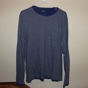 Men's Gap Long Sleeve Triped Tee
