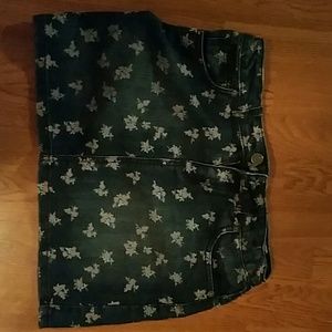 Jean skirt