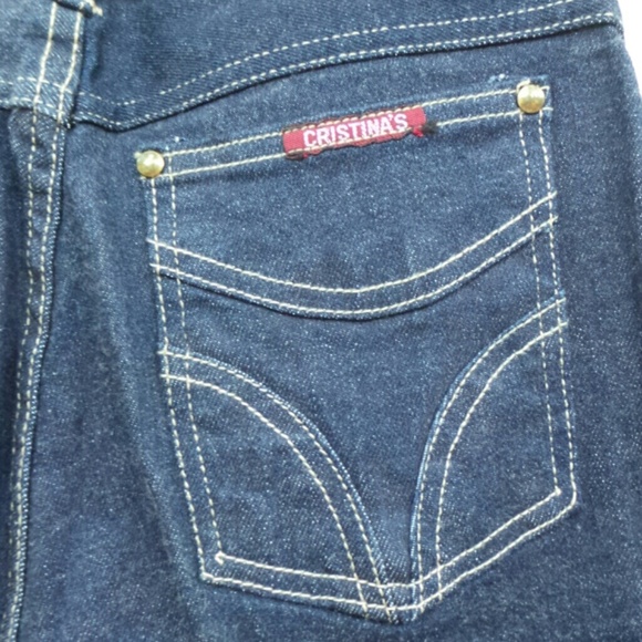 VINTAGE WITH ORIGINAL TAGS. High waisted jeans. - Picture 4 of 4