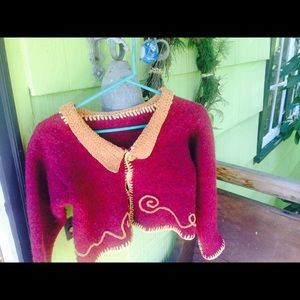 Up cycled sweater