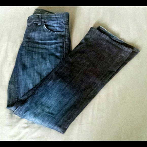 7FAM 7 For All Mankind Bootcut Jeans in LA Dark
