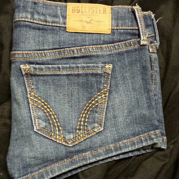 Basic Blue Jean Shorts - Picture 2 of 3