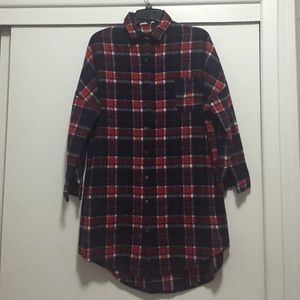 Flannel Shirt ( Long Body)