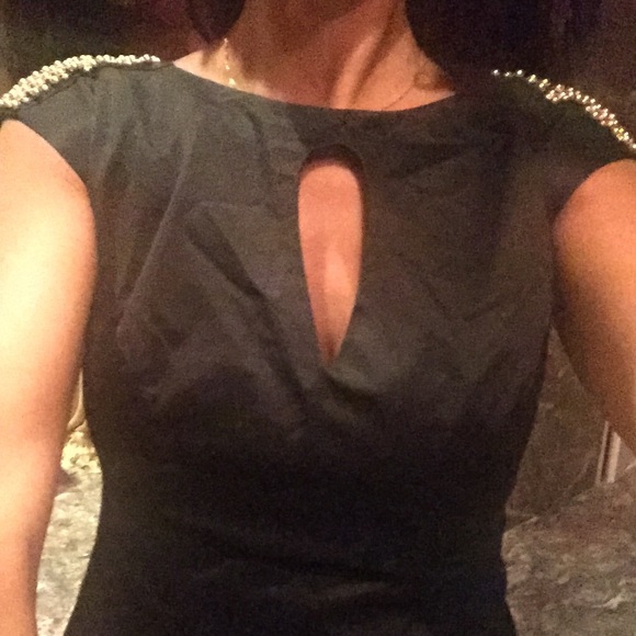 bebe Tops - Bebe xs embellished shoulder top