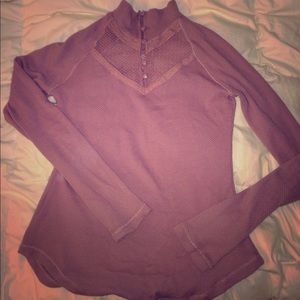 Free people thermal turtle neck
