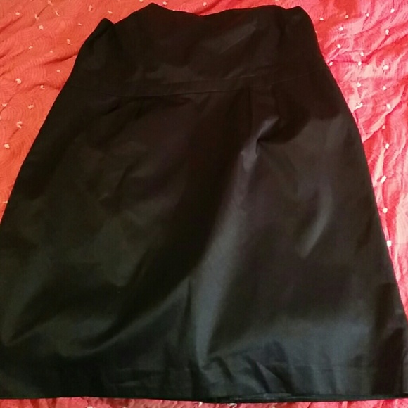 Black Strapless Party Dress  XXL