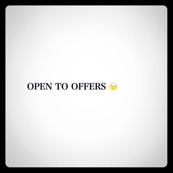 Reasonable offers please 😎