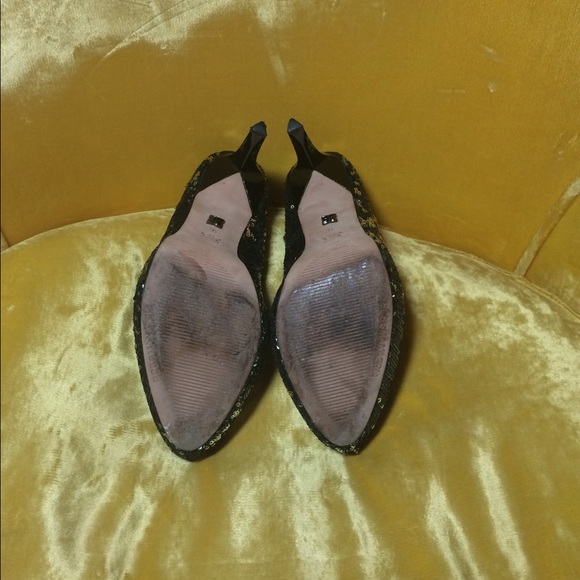SPARKLING BCBG sequin party pumps - Picture 4 of 4