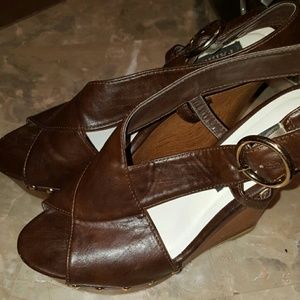 Brown sandals