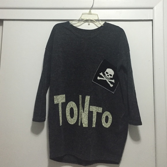 Graphic sweater dress