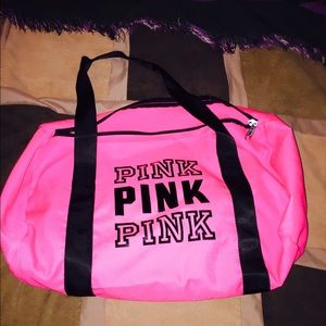 Victoria secret pink duffle bag