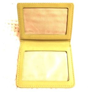 Coach Leather ID Case