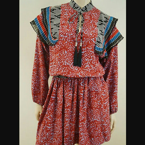 See by Chloe silk tassel dress