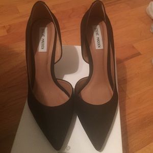 Steve Madden insaniti black heels