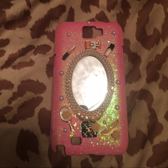 Makeup artist case w/ mirror -Samsung galaxy note2