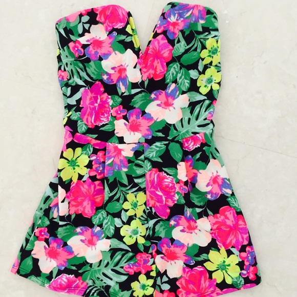 Floral romper