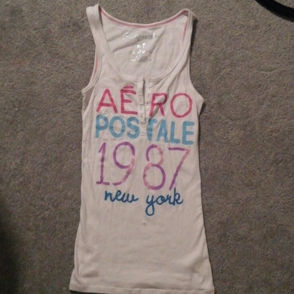 Aeropostale Button Up Tank