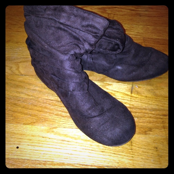 Cute brown ankle boots