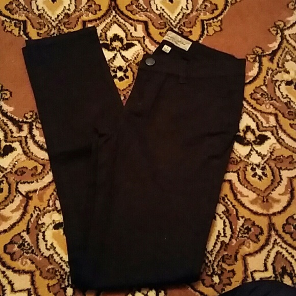 Denim Blvd Jeans, black, size 7. Brand new