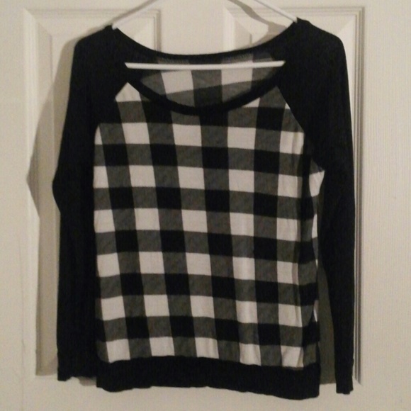 Checkered Long-Sleeved Shirt