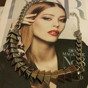 Bcbg fishbone necklace