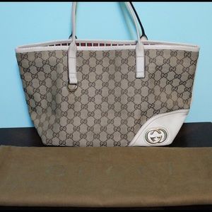 Gucci GG canvas tote