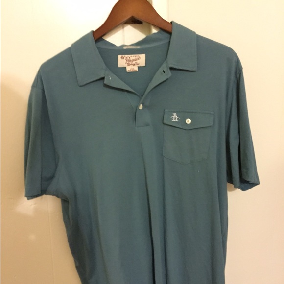 Penguin men's polo. Size large