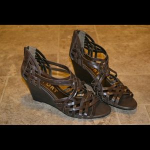 Report wedge sandals!