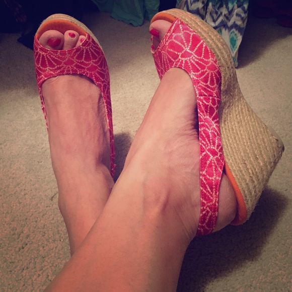 Calypso St. Barth for Target Hot Pink Espadrilles