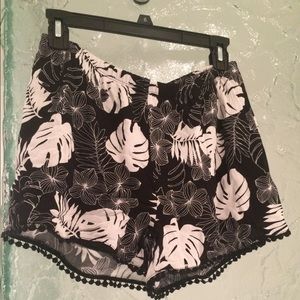 Black & White Short & Top Set
