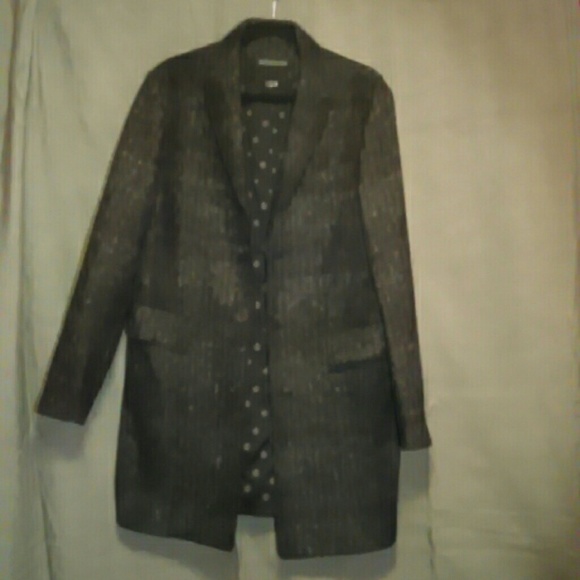 John Varvatos men's wool blend car coat