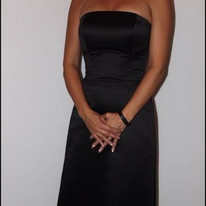 Bill Levkoff Classics black formal strapless sz6