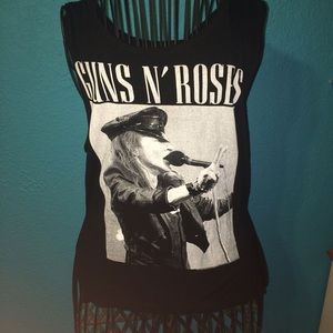 Guns N Roses tank