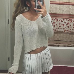 Brandy Melville Crop Top Sweater