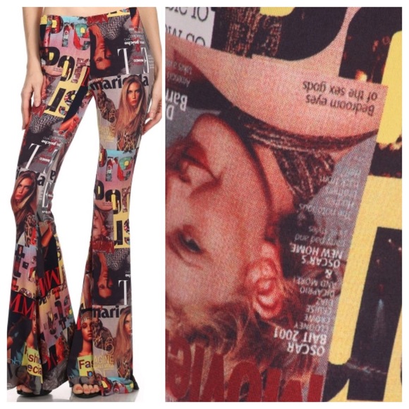 WILD MAGAZINE COVER COLLAGE BELL BOTTOMS! - Picture 3 of 3