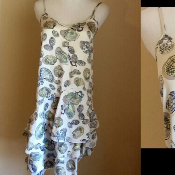 Anthropologie seashell dress