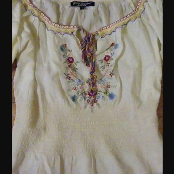 ISO: "Peasant Blouse" by Betsey Johnson (XS/S) - Picture 3 of 4