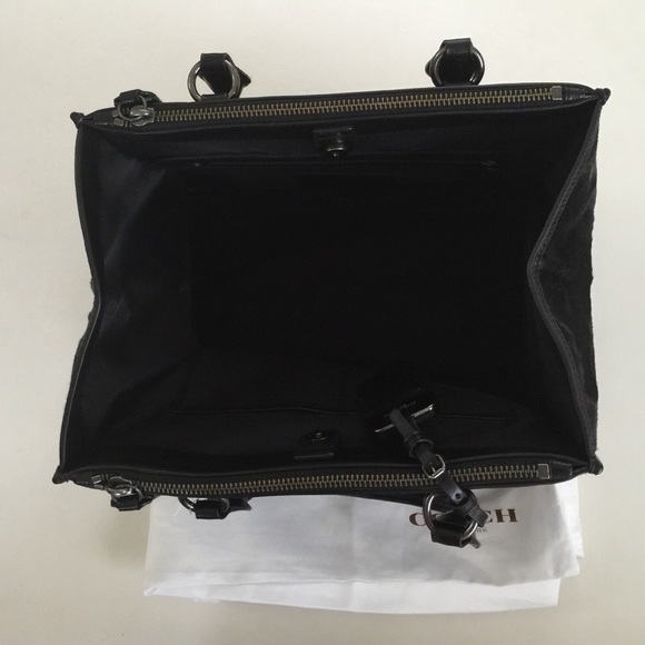 🎉2xHP🎊 Coach Crosby Calf Hair Satchel - Picture 2 of 4