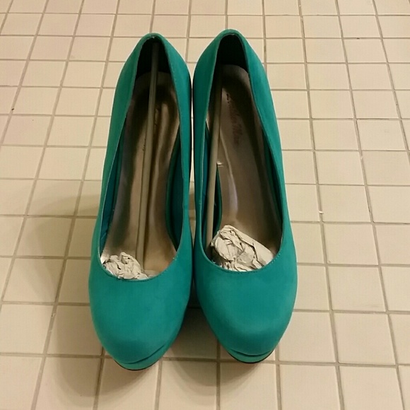 Brand New Blue Shoes