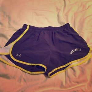 Dark gray Under Armour shorts, Vanderbilt Univ