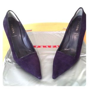 Prada Suede Pumps