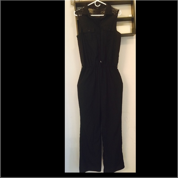 Black jumpsuit