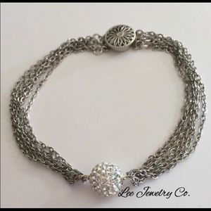 Silver bracelet, chain bracelet,