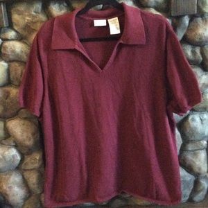 ✅ Burgundy Sweater