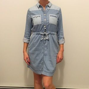 Anthropologie "Holding Horses" Denim Dress
