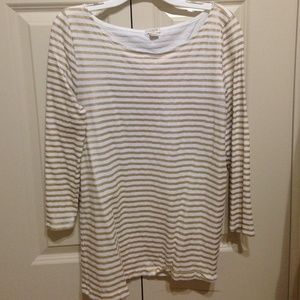 J.Crew 3/4 sleeve shirt. Barely worn