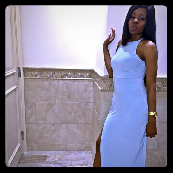 Dresses & Skirts - Sky Blue Formal Versatile Dress